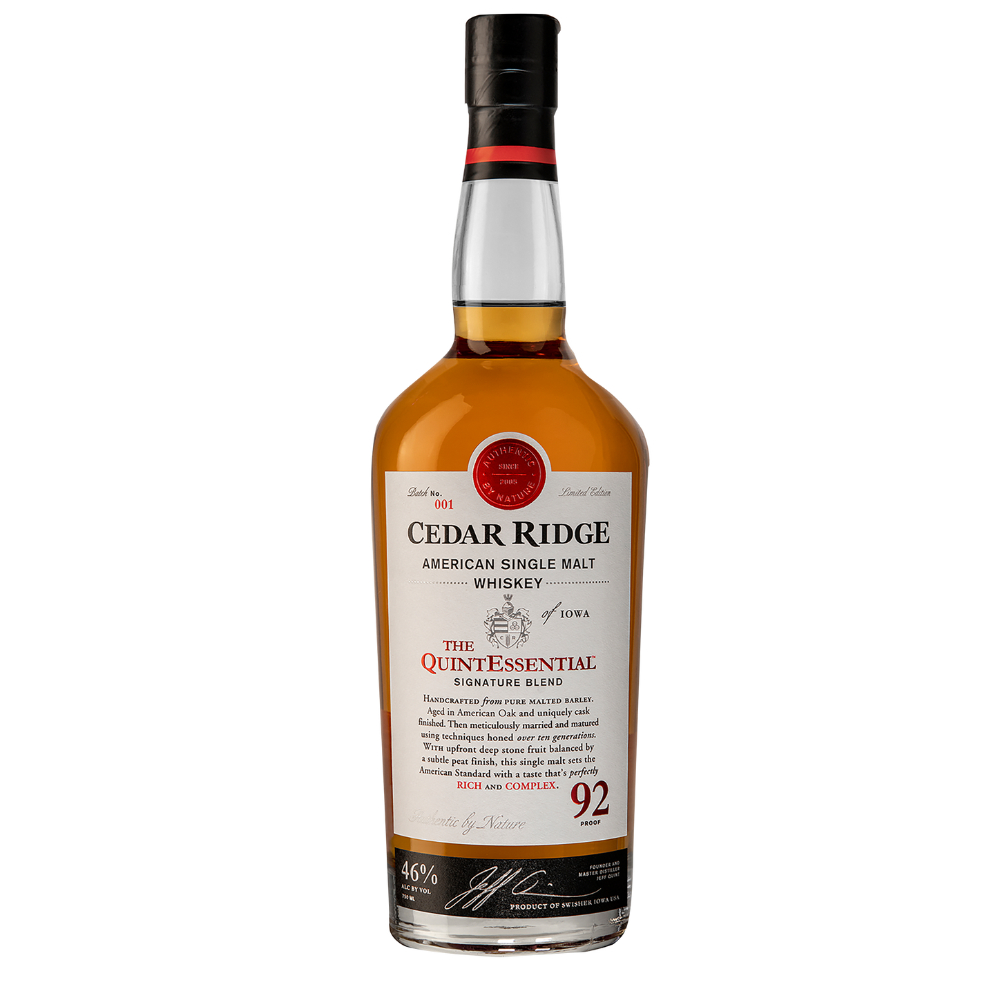 The QuintEssential American Single Malt Whiskey