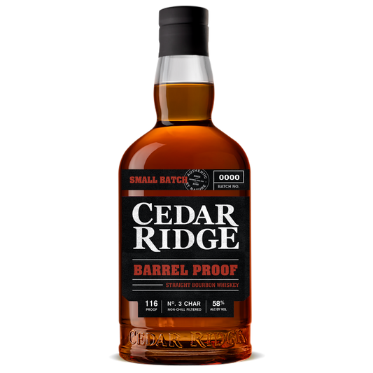 Cedar Ridge Barrel Proof Straight Bourbon