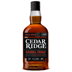 Cedar Ridge Barrel Proof Straight Bourbon
