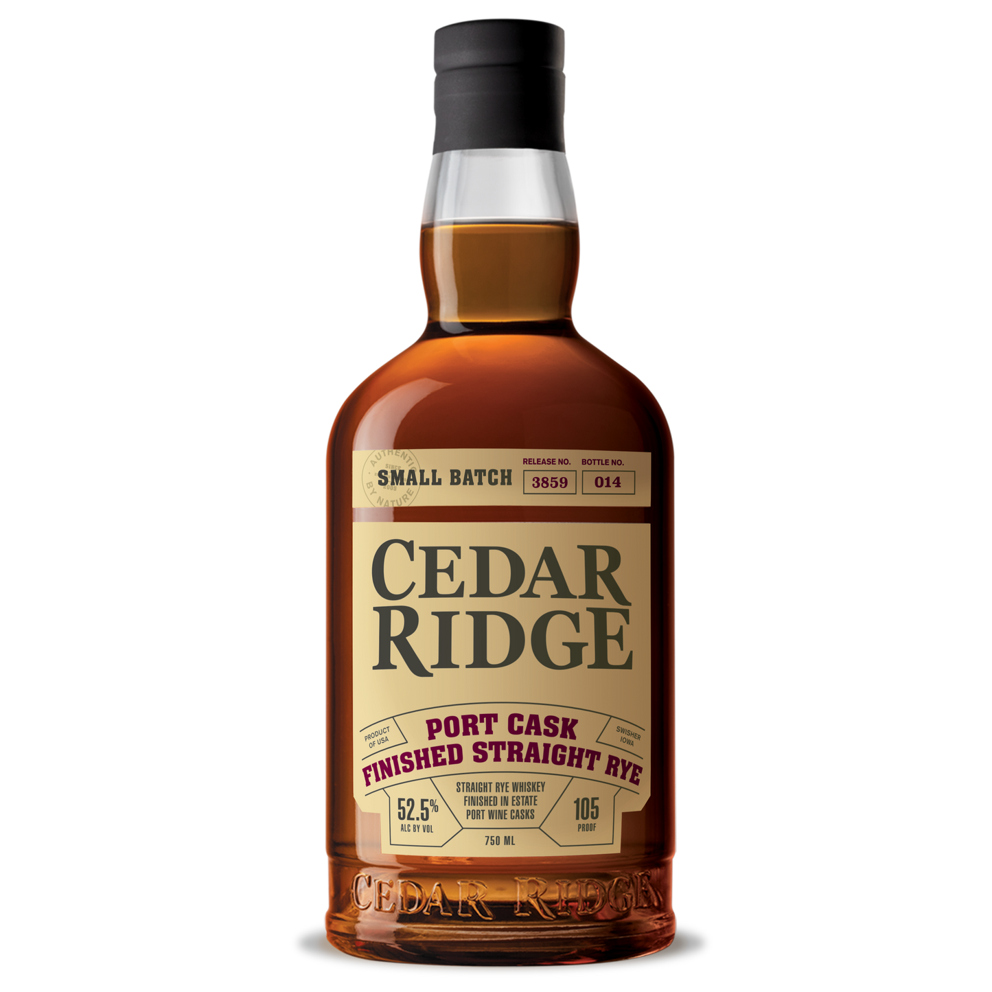 Cedar Ridge Port Cask Finished Straight Rye