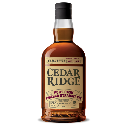Cedar Ridge Port Cask Finished Straight Rye
