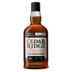 Cedar Ridge Iowa Bourbon Whiskey Bottled-in-Bond