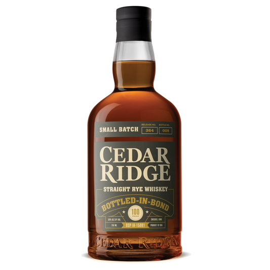 Cedar Ridge Straight Rye Whiskey Bottled-in-Bond