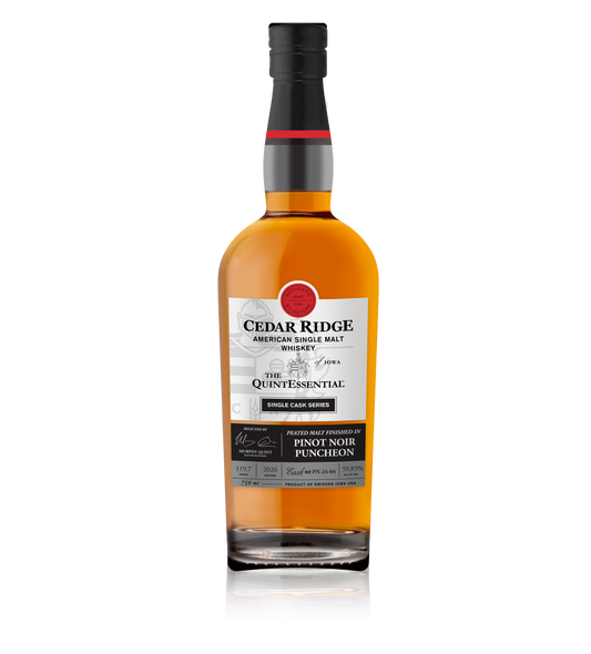 QuintEssential Single Cask Series - Peated Malt in Pinot Noir